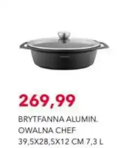 Nela Brytfanna aluminiowa owalna Chef 39,5x28,5x12 cm oferta