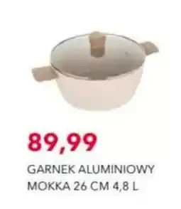 Nela Garnek aluminiowy Mokka 26 cm oferta