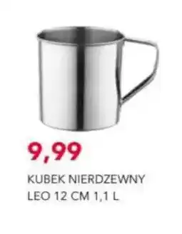 Nela Kubek nierdzewny Leo 12 cm oferta