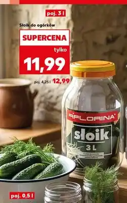 Kaufland Słoik do ogórków Florina oferta