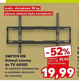 Kaufland Uchwyt ścienny do TV Switch On A0202 oferta