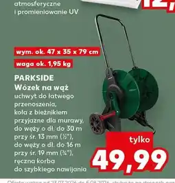 Kaufland Wózek na wąż Parkside oferta