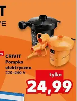 Kaufland Pompka elektryczna CRIVIT oferta