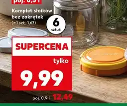 Kaufland Komplet słoików bez zakrętek oferta