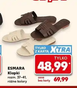 Kaufland Klapki damskie Esmara oferta