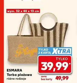 Kaufland Torba plażowa Esmara oferta