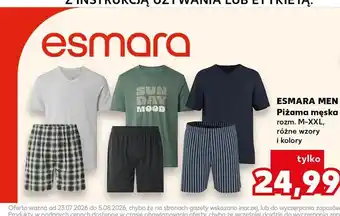 Kaufland Piżama męska Esmara Men oferta