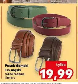 Kaufland Pasek męski oferta