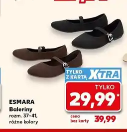 Kaufland Baleriny damskie Esmara oferta
