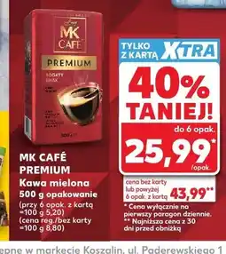 Kaufland Kawa mielona MK Café Premium oferta