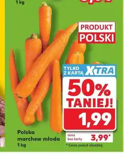 Kaufland Marchew młoda oferta
