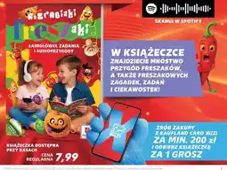Kaufland Książka Rozrabiaki Freszaki Łamigłówki zadania i audioprzygody oferta