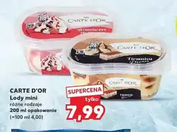 Kaufland Lody mini Carte D'Or oferta