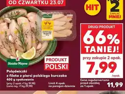 Kaufland Polędwiczki z fileta z piersi polskiego kurczaka Stoisko Mięsne oferta