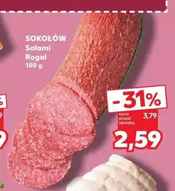 Kaufland Salami Rogal Sokołów oferta