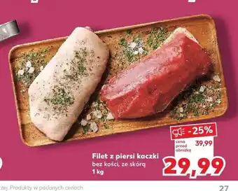 Kaufland Filet z piersi kaczki oferta