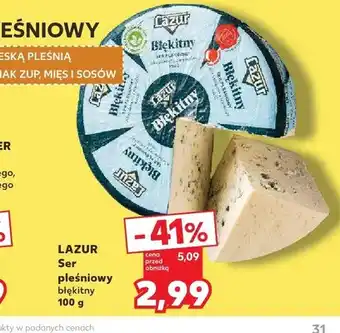 Kaufland Ser pleśniowy błękitny Lazur oferta