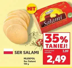 Kaufland Ser Salami Mlekpol oferta