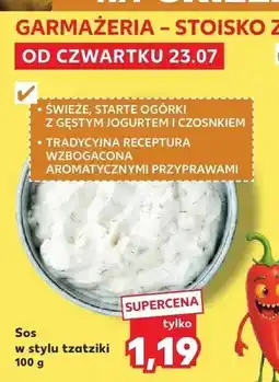 Kaufland Sos w stylu tzatziki oferta