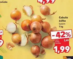 Kaufland Cebula żółta luzem oferta