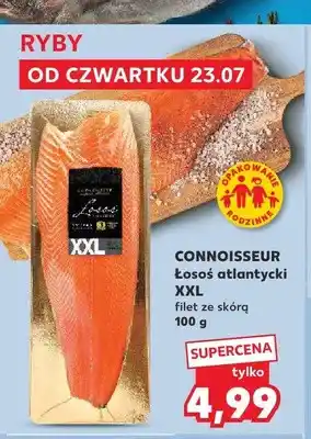 Kaufland Łosoś atlantycki XXL filet ze skórą Connoisseur oferta