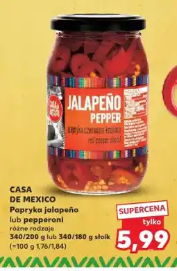 Kaufland Papryka jalapeño Casa de Mexico oferta
