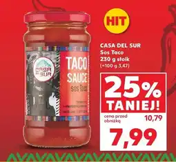 Kaufland Sos Taco Casa Del Sur oferta