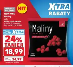Kaufland Maliny całe mrożone New One oferta