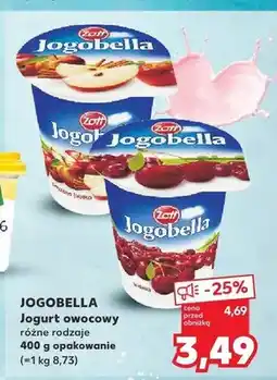 Kaufland Jogurt owocowy Zott Jogobella oferta