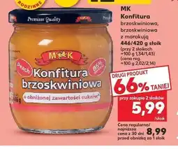 Kaufland Konfitura brzoskwiniowa z marakują MK oferta