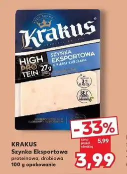 Kaufland Szynka Eksportowa drobiowa Krakus oferta