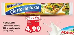 Kaufland Ciasto na tartę Henglein oferta