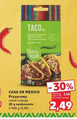Kaufland Przyprawa Taco Mix Casa de Mexico oferta