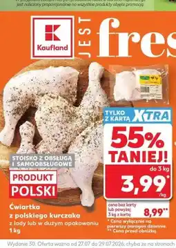 Kaufland Ćwiartka z polskiego kurczaka oferta