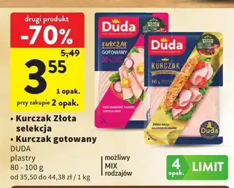 Intermarche Kurczak Złota selekcja Duda oferta