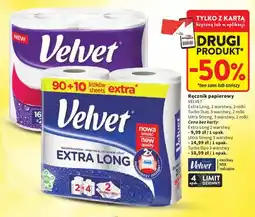 Intermarche Ręcznik papierowy Velvet Extra Long 2-pak oferta