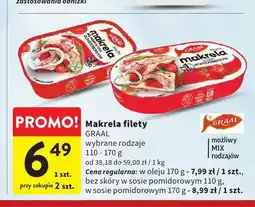 Intermarche Makrela filety w oleju Graal oferta