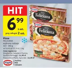 Intermarche Pizza Feliciana Salame e Chorizo Dr. Oetker oferta