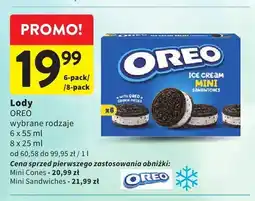 Intermarche Lody Mini Sandwiches Oreo 6-pak oferta