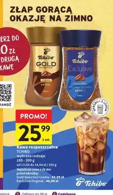 Intermarche Kawa rozpuszczalna Tchibo Gold Selection Crema oferta