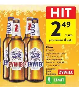 Intermarche Piwo bezalkoholowe Żywiec oferta