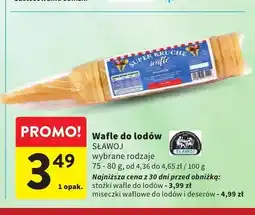 Intermarche Stożki wafle do lodów Sławoj oferta