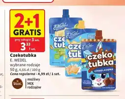 Intermarche Czekotubka E. Wedel o smaku pistacjowym oferta