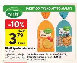 Intermarche Płatki jaglane pełnoziarniste O la la! oferta