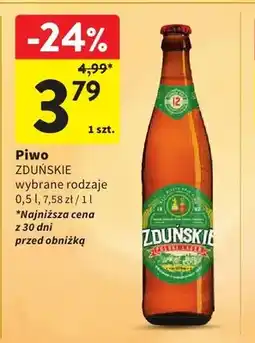 Intermarche Piwo Zduńskie Polski Lager oferta