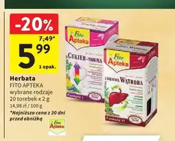 Intermarche Herbata Fito Apteka Zdrowa Wątroba oferta