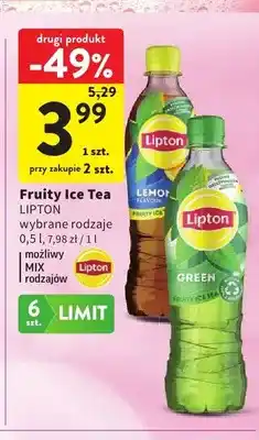 Intermarche Fruity Ice Tea Lipton Lemon oferta