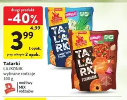Intermarche Talarki o smaku kwaśnej śmietany i cebulki Lajkonik oferta