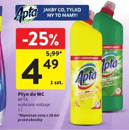 Intermarche Płyn do WC Apta Citrus oferta
