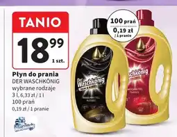 Intermarche Płyn do prania Der Waschkönig Dark & Black oferta